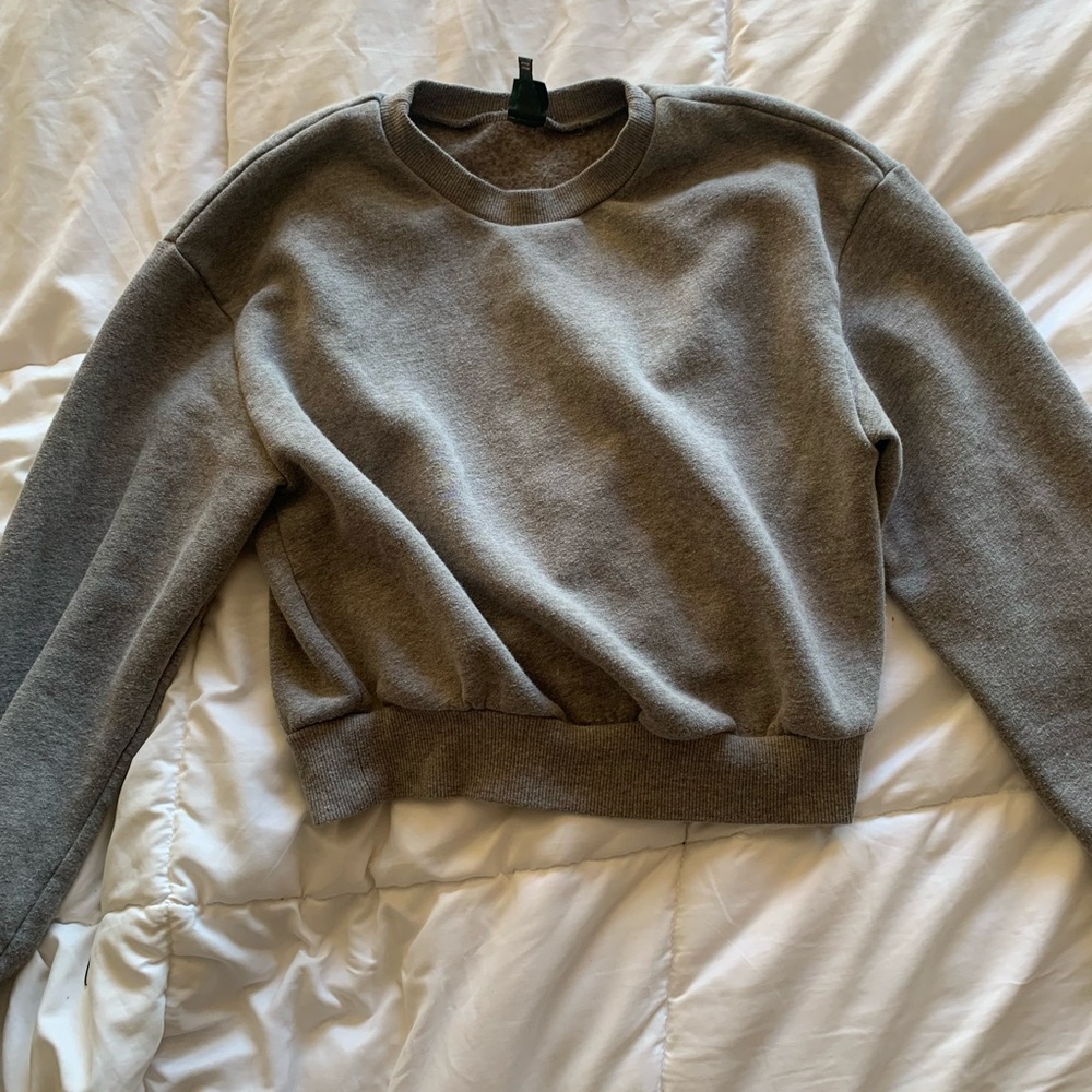 Crew neck sweatshirt